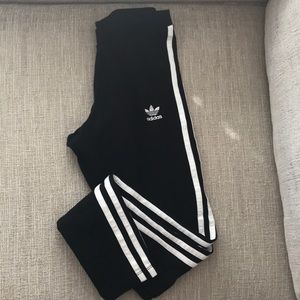 Black Adidas Cotton Leggings XS